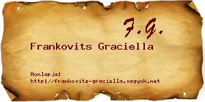 Frankovits Graciella névjegykártya